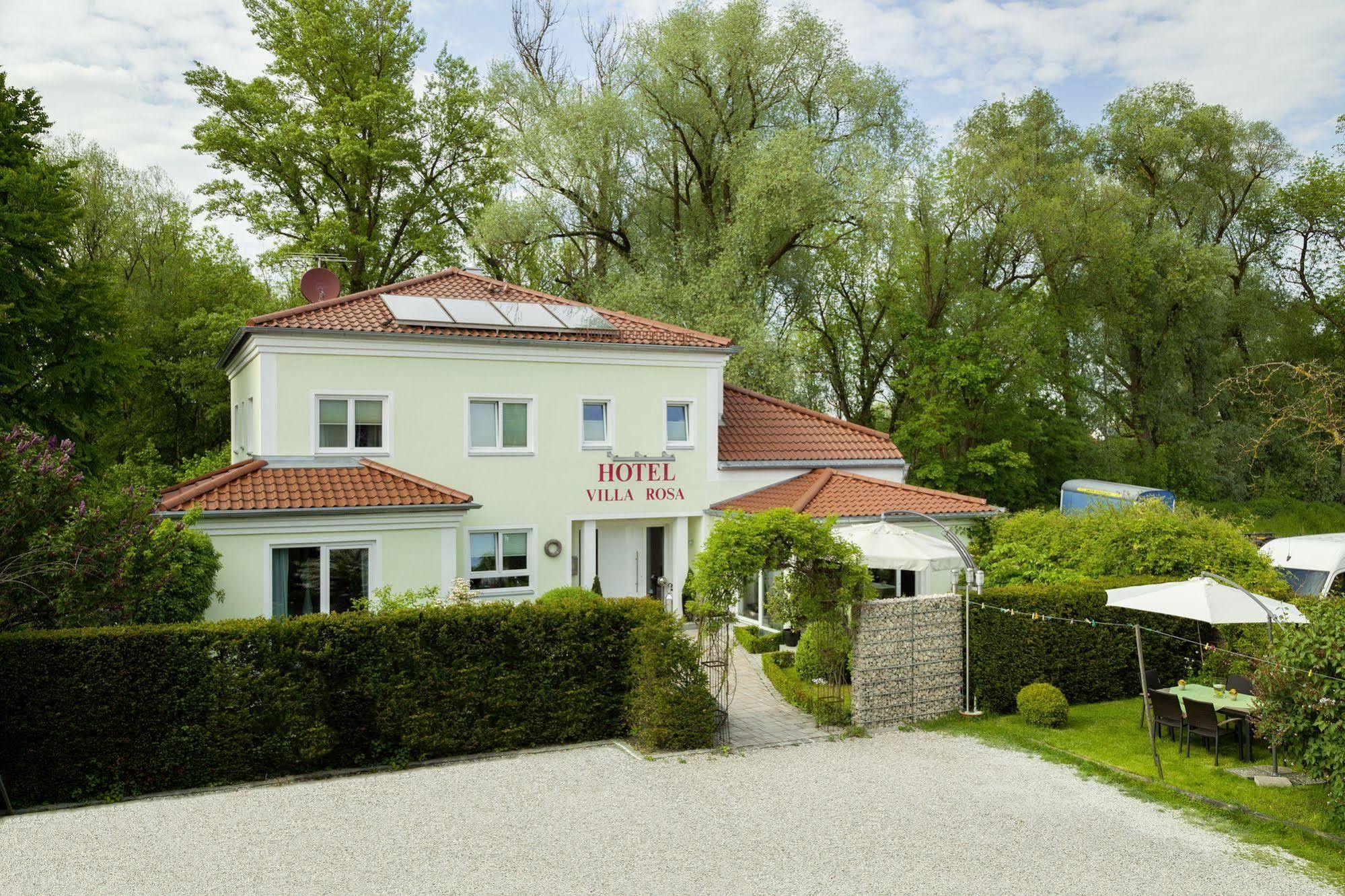 Hotel Villa Rosa Allershausen Eksteriør billede